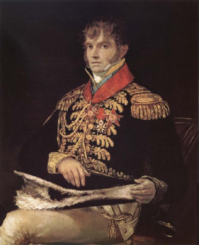 Francisco Goya General Nicolas Guye oil painting image